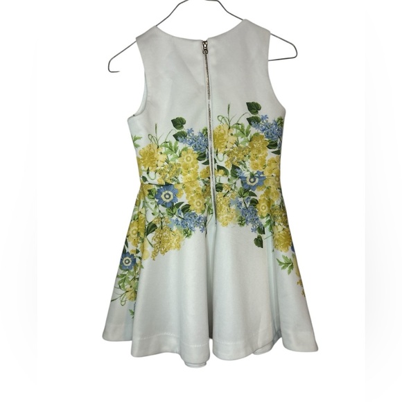 GB girls Floral Dress with Yellow and Blue Accents - Picture 5 of 7